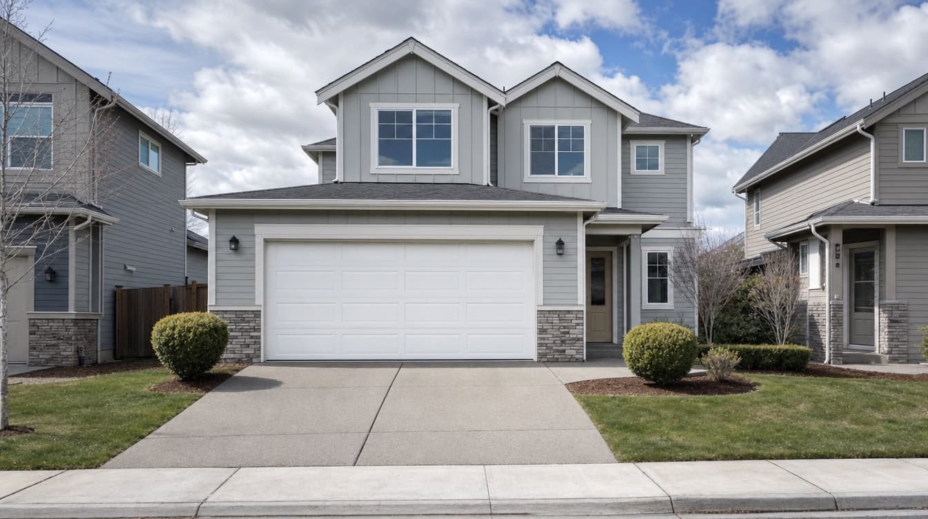 Residential neighborhood in Mill Creek, WA — service area for Northwest Garage Doors