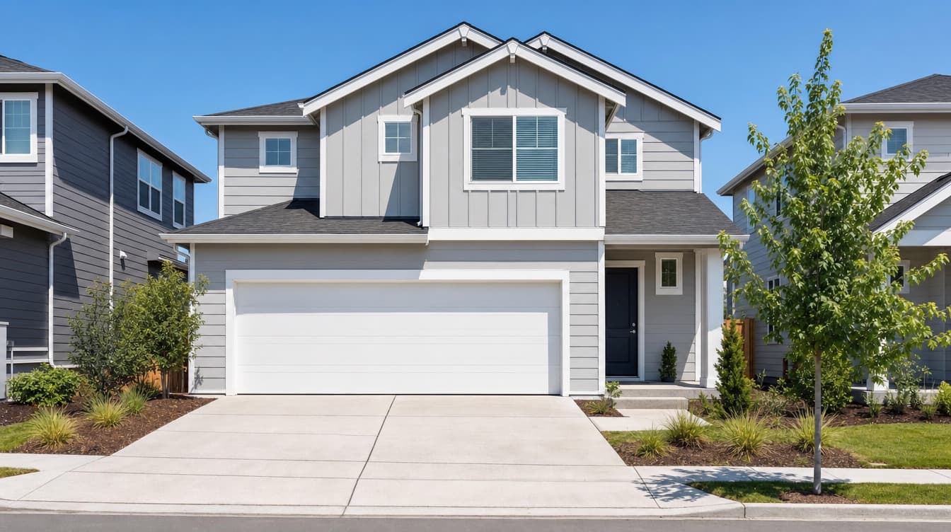 Residential neighborhood in Redmond, WA — service area for Northwest Garage Doors